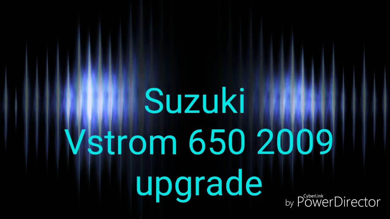 Suzuki Vstrom 650 upgrade
