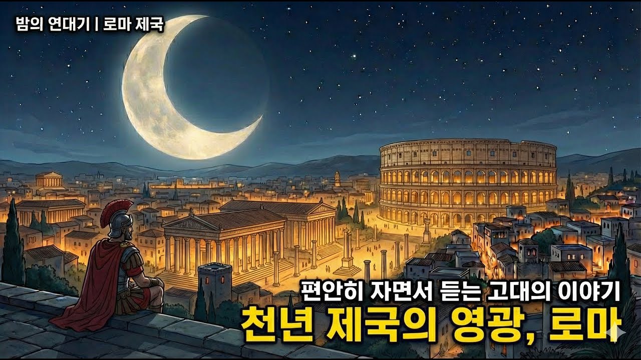 🌙 잠 못 이루는 밤, 밤의연대기 : 천년 제국 로마의 흥망성쇠, 대리석 도시 위에 새겨진 불멸의 기록들
