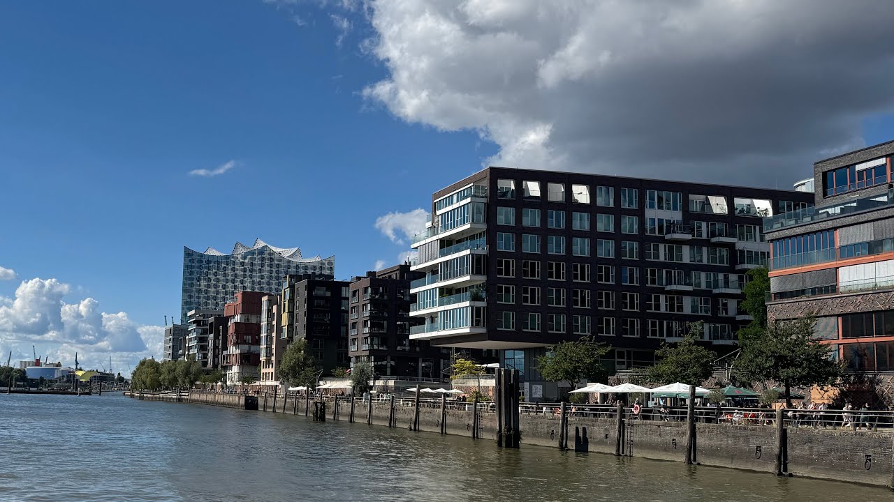 Хафенсити (HafenCity) - &laquo;портовый город&raquo;, или Большой репортаж из Гамбурга (часть 1, 06.09.2025).