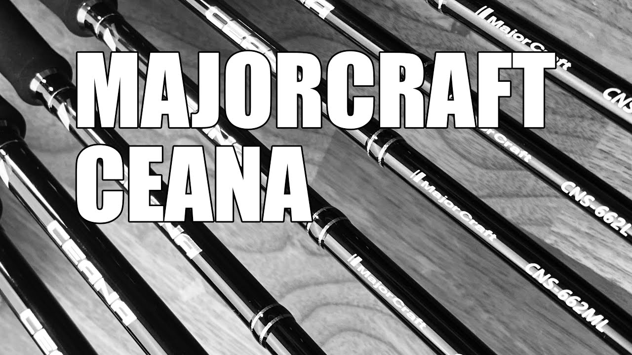 MAJOR CRAFT CEANA - Una canna da spinning 2 pezzi davvero interessante!