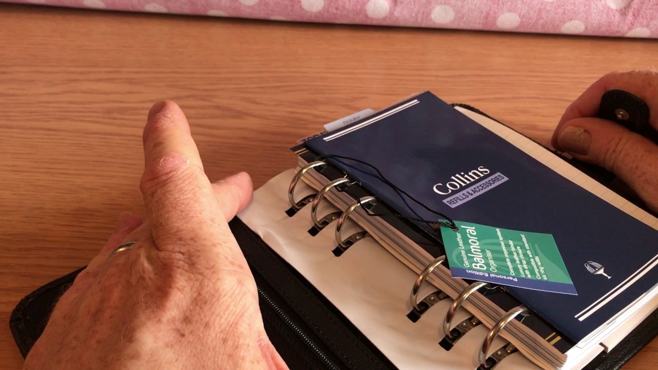 Collins Personal Balmoral Organiser