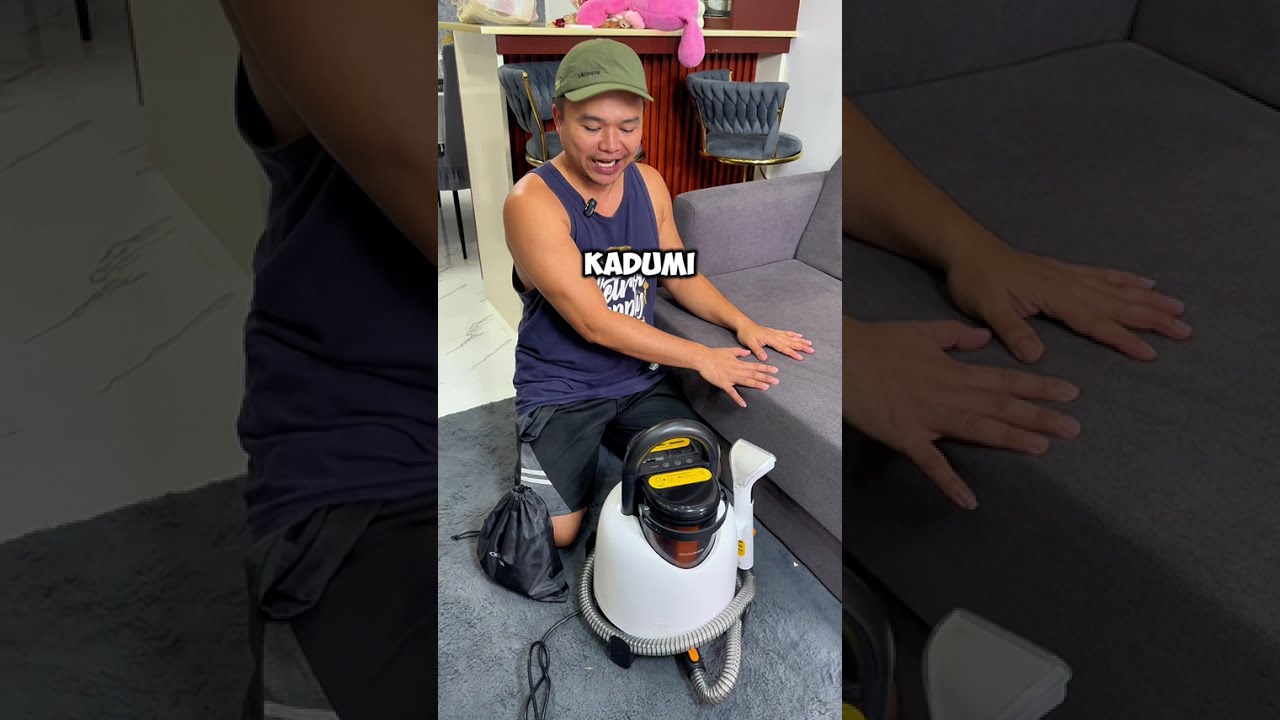 Nilabhan ko ang Sofa namin sa lang ng Deerma Fabric Vacuum Spot Cleaner #deerma #vacuum #cars