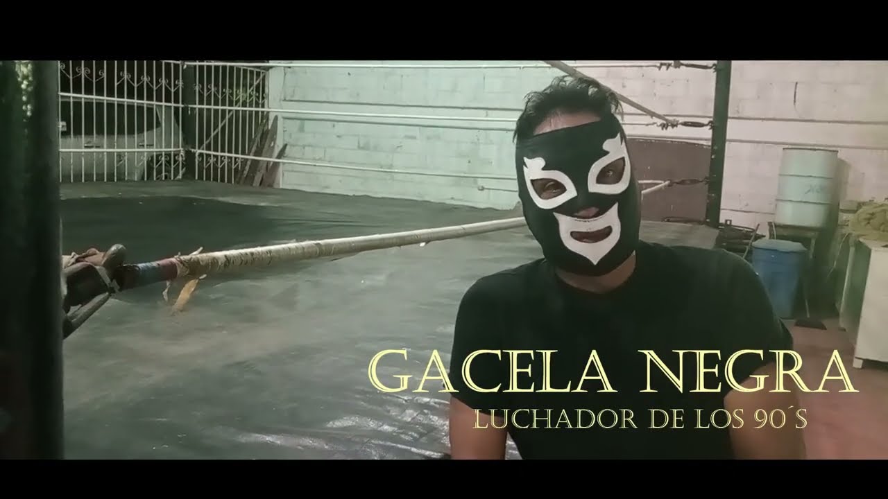 MASCARA VS MASCARA, GACELA NEGRA VS RAYO LASSER   Lucha clásica 1994 GUATEMALA. PROM. REYES ALONSO