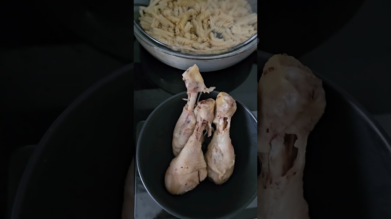 Kochen Nudelhähnchenpfanne 
