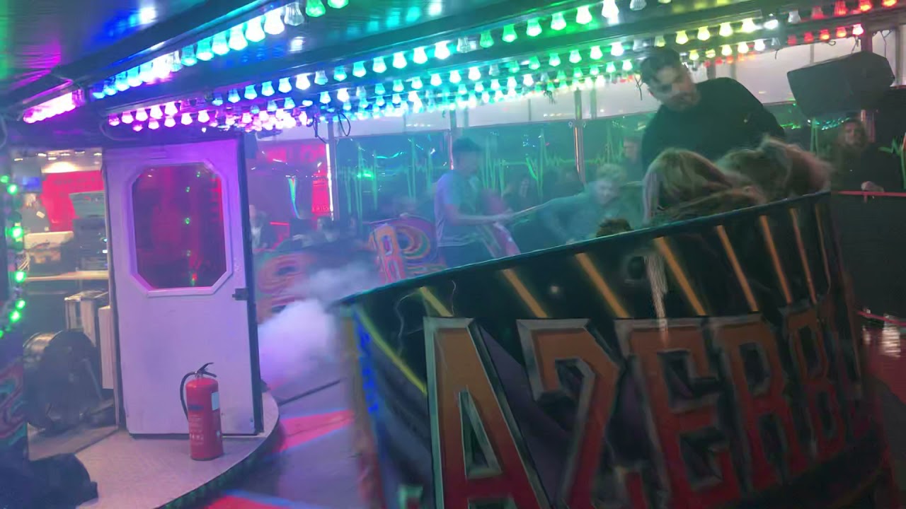Richmonds Lazerblazer Waltzer off ride - Hull Fair 2021