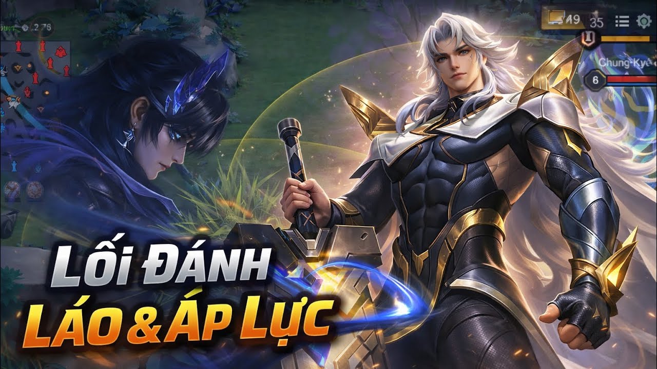 Edras Đi Top & Đi Rừng [Rank Đơn] Đầu Năm,Lì Xì Team Bạn Lối Đánh Cực Láo ,Gây áp Lực Cực Mạnh