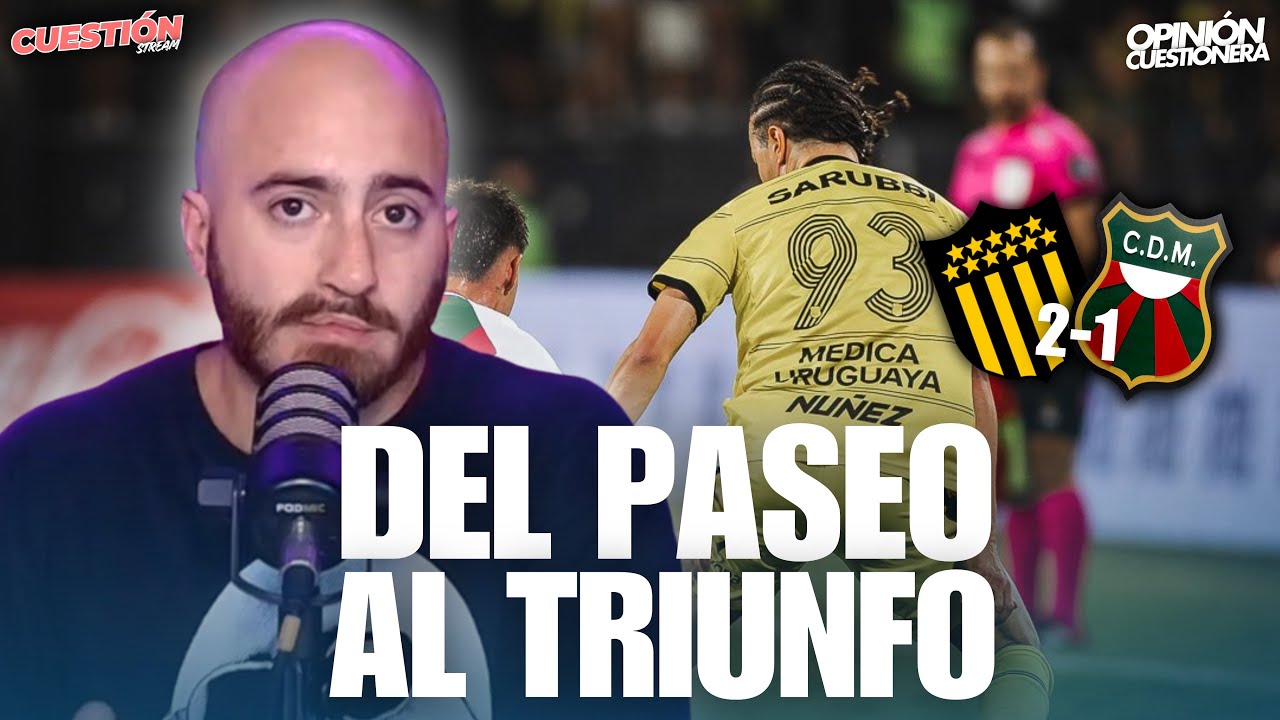 PEÑAROL LO TERMINÓ GANANDO TRAS UN PRIMER TIEMPO CON PASEO DEL DEPORTIVO MALDONADO 🔥 MATHI CUBA