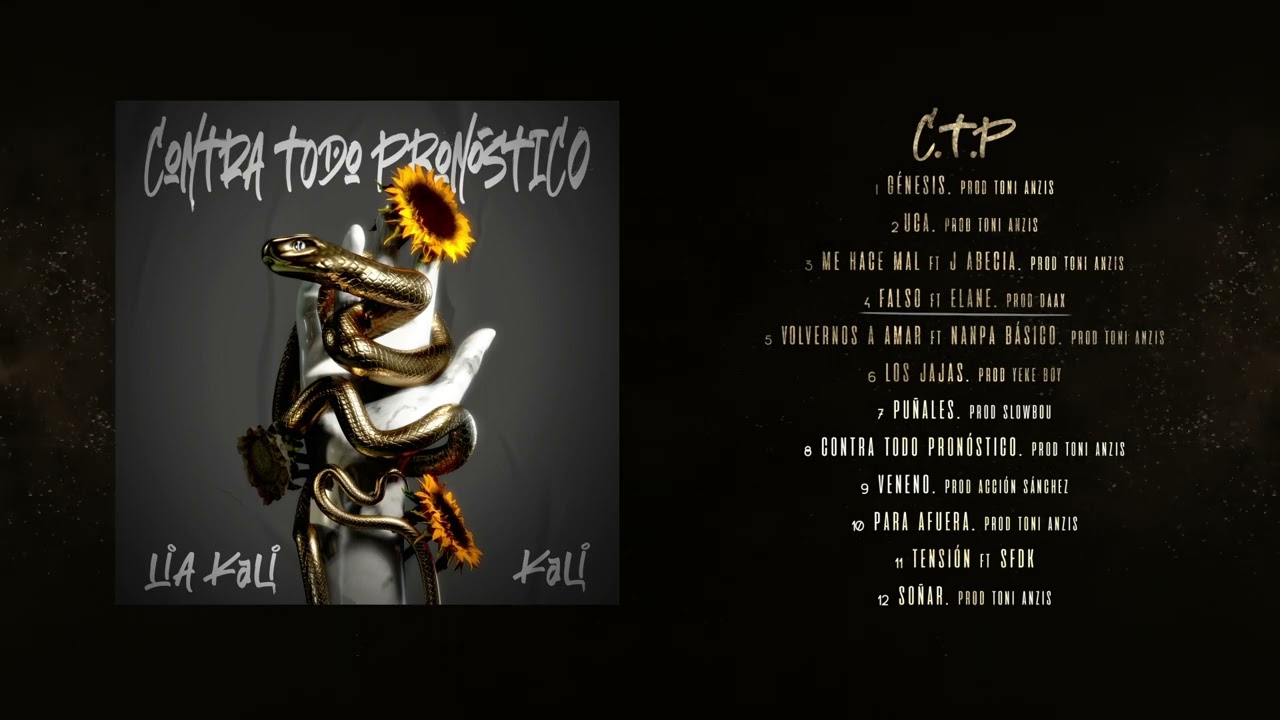 LIA KALI - Contra Todo Pronóstico (2023) álbum completo