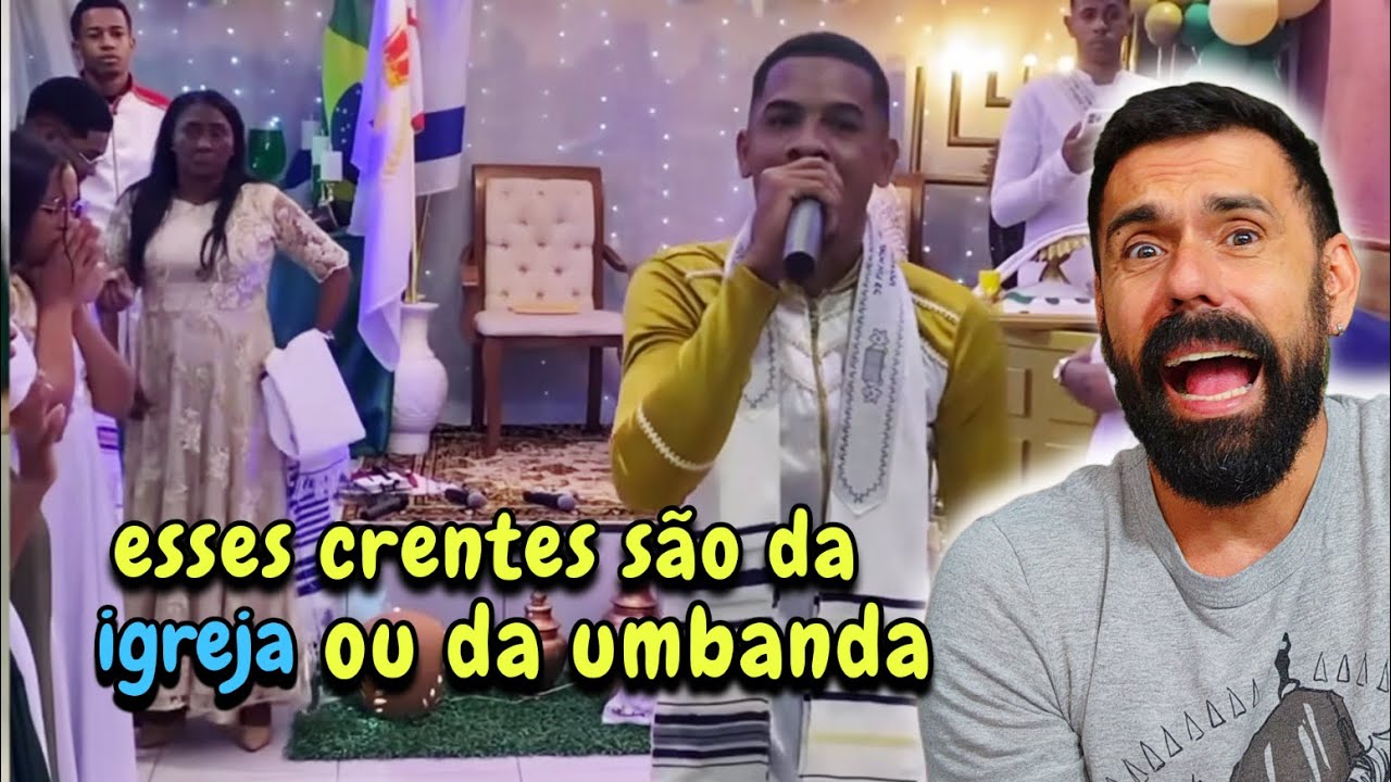 POR QUE ESSES EVENGÉLICOS PARECEM UMBANDISTAS E OS CULTOS PARECEM GIRAS DE CANDOMBLÉ?