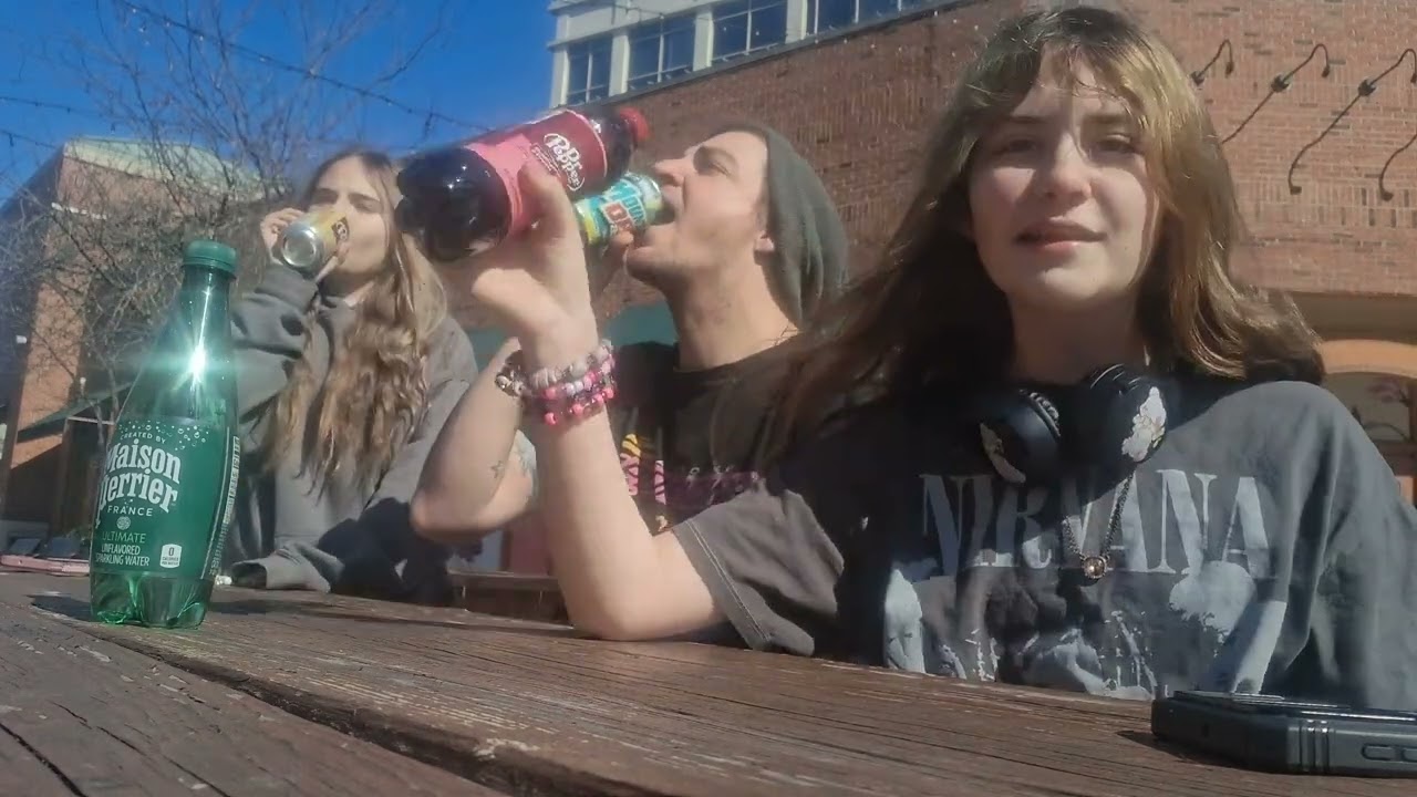 Trying different Sodas.
