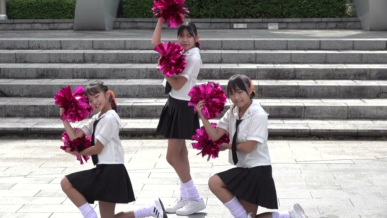🌈チアダンスRAINBOW鳥取さん【１部】スポーツフェスタ2023☆ラパンマルシェin風紋広場