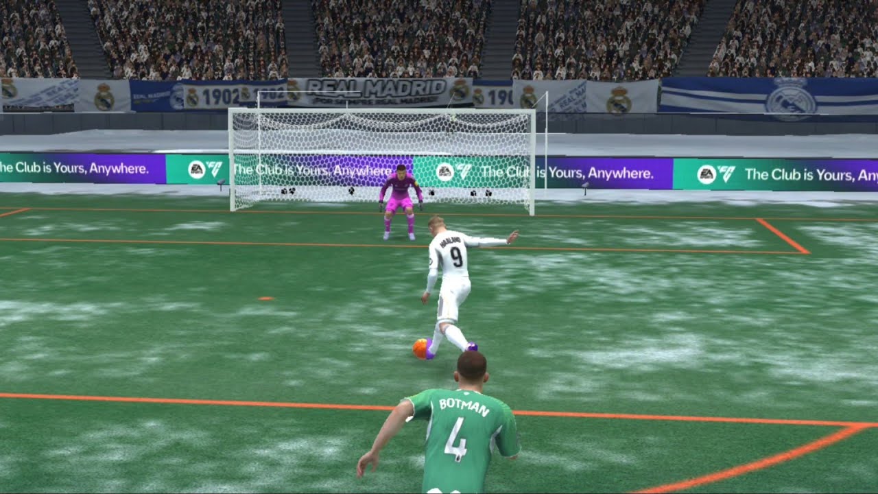 Real Madrid humbled Newcastle fc mobile gameplay 
