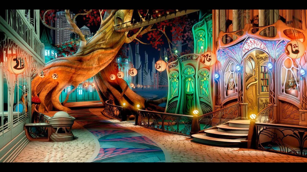 Solarpunk, Art nouveau and retrofuturism