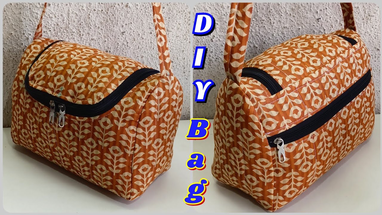 बैग बनाने का आसान तरीका ll How to make easy method bag at home.diy bag