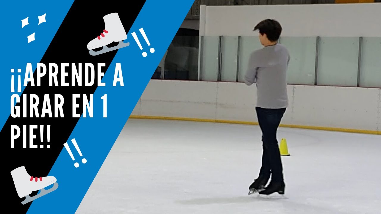 ⛸❄️¡Aprende Fácilmente a Girar en 1 Pie! ⛸❄️😉👍