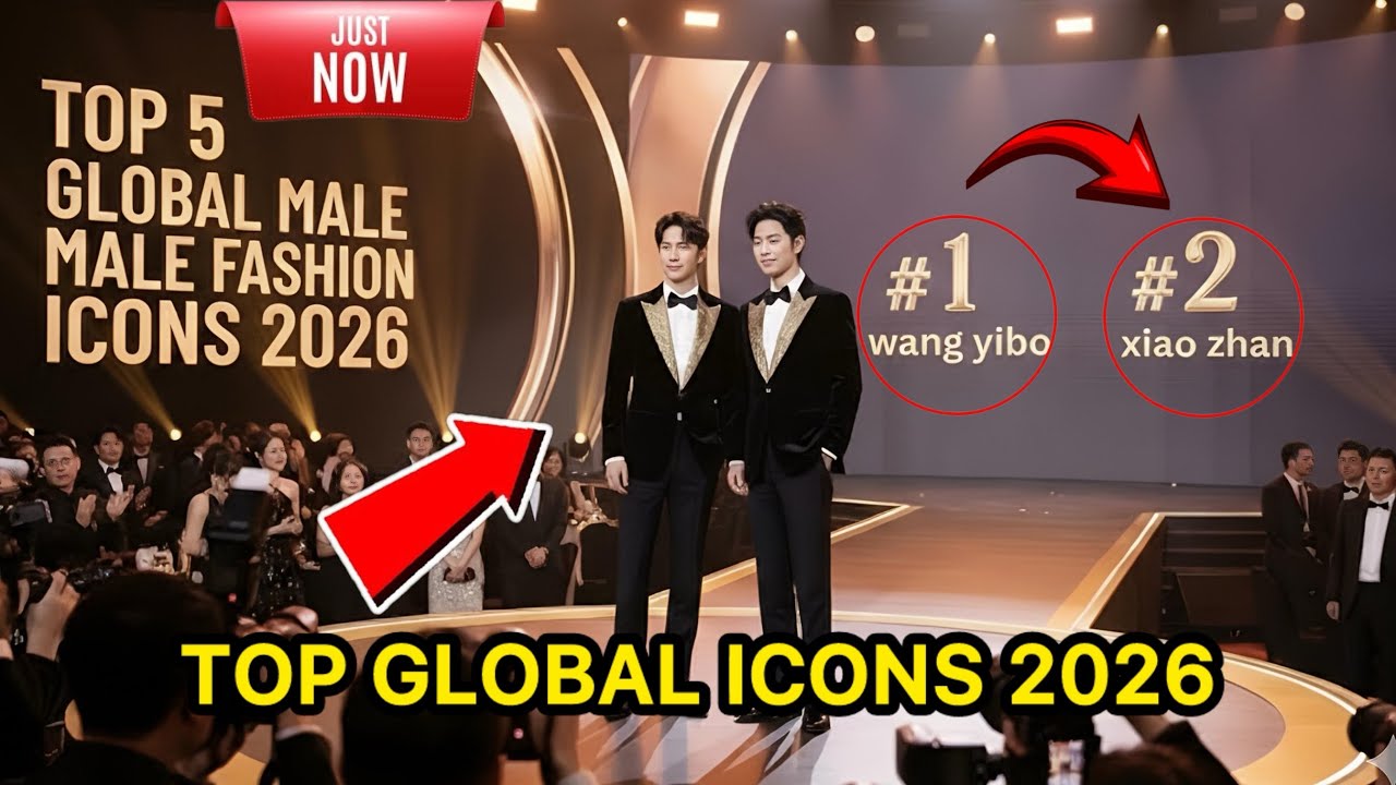 INSANE! Early 2026 Shock as Vogue Names Wang Yibo & Xiao Zhan Top 5 Global Male Fashion Icons