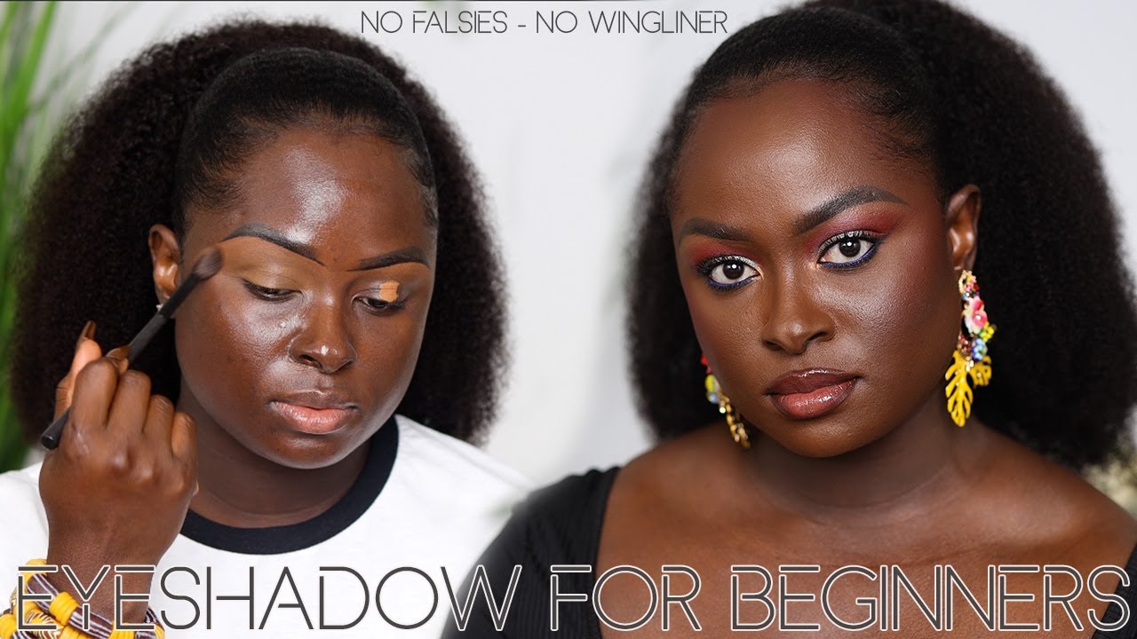 Eyeshadow For Makeup Beginners (Very Detailed) #3 || Ohemaa