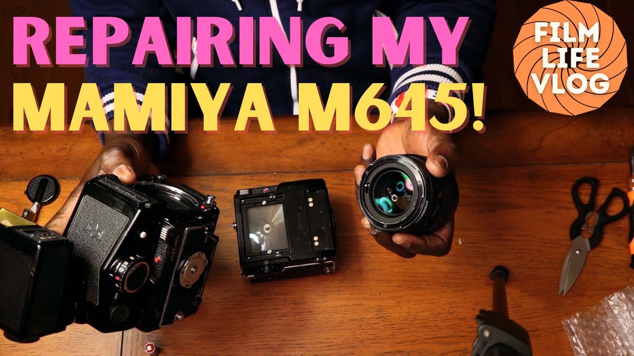 Attempting to repair my (for parts) Mamiya M645 1000s film camera