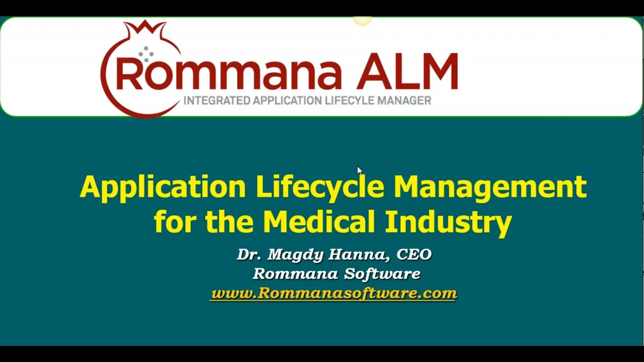 ALM for the Medical Industry and FDA's Computer Software Assurance (CSA)
