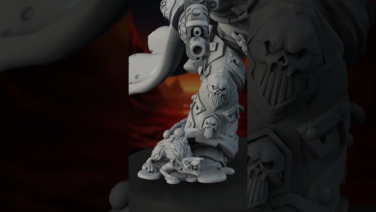 Plague Slayer Marine with a Grenade  #miniatures #scifi #warhammer40k