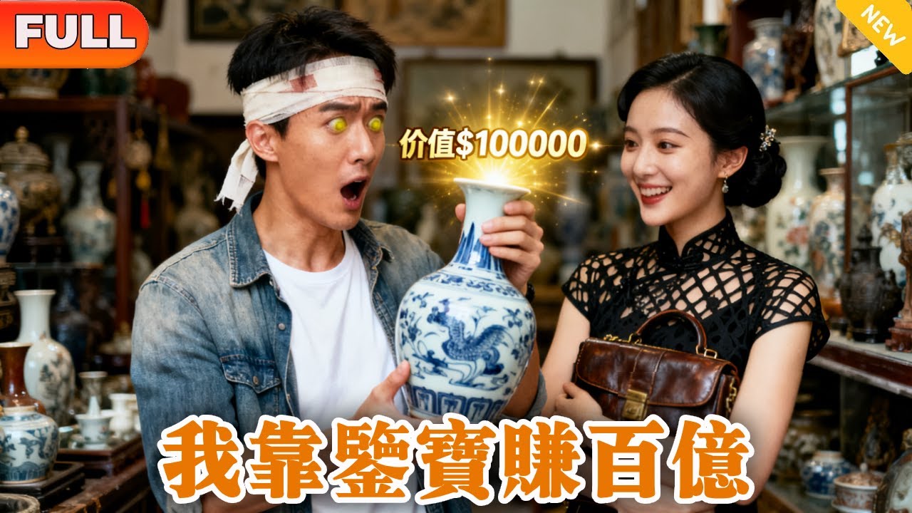 意外覺醒「透視」神眼，指出千億古董被嘲做舊款！美女總裁卻看穿实力倒貼十億求娶#爽文 #MiniDrama #精彩大陸短劇 #下山