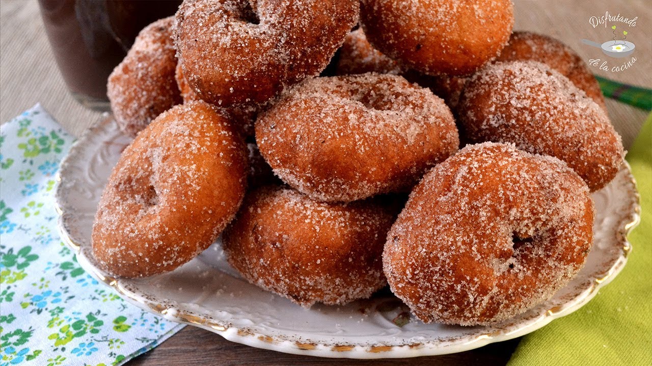 Rosquillas de anís de la abuela.  Tiernas, esponjosas y deliciosas Dulce fácil