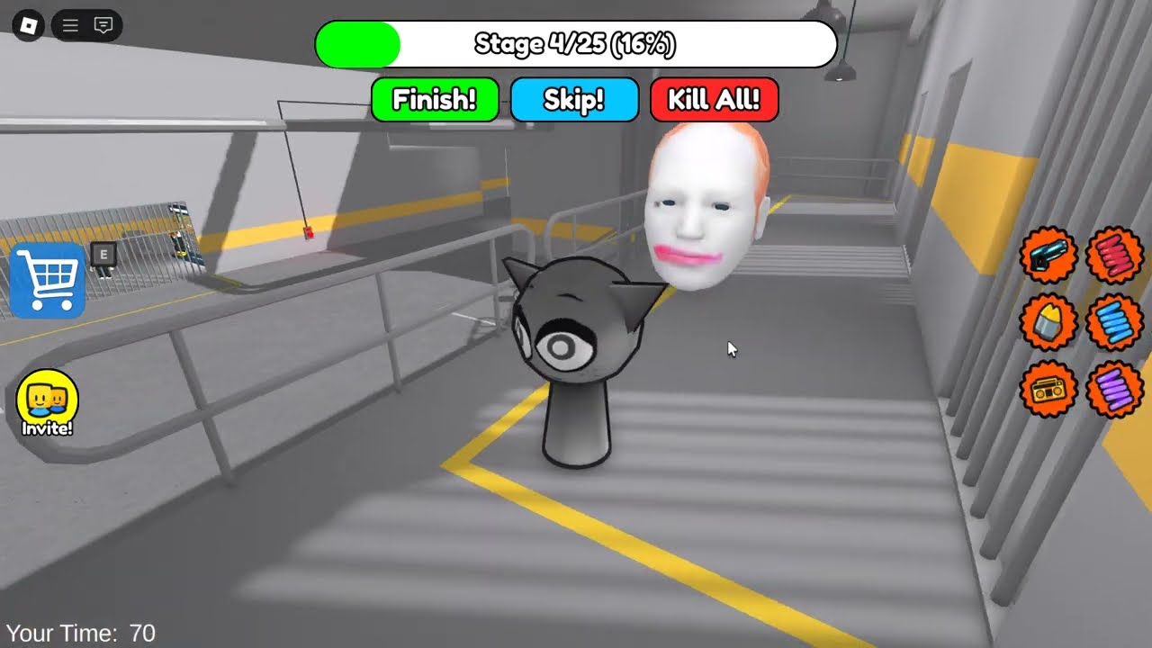 Escape Running Head's Prison(Update Roblox Gameplay Walkthrough No Death 4K