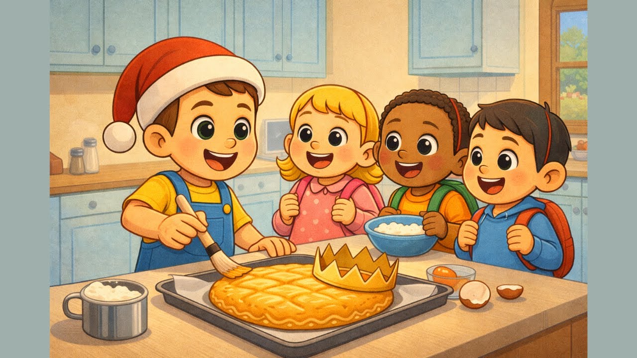 🍘La galette des rois🍘| comptine pour enfants