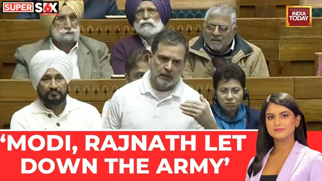 Breaking: Rahul Gandhi Claims PM Modi Fears Exposure After Parliament Row Over Ex-Army Chief's Book