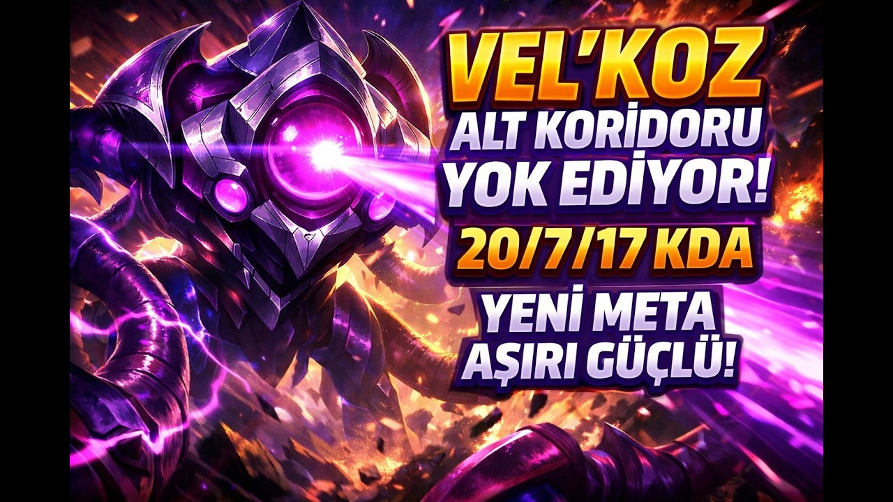 Vel'Koz AMA (ADC) Vel'Koz ALT Koridoru Yok Ediyor