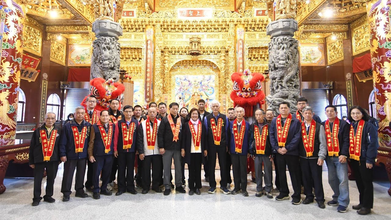 伸港福安宮聖母殿重建慶成 　12/20-22千尊神尊做客