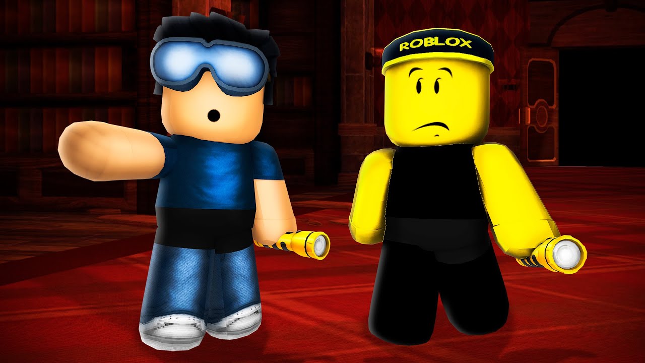 Baby JD Finds a Haunted Hotel in Roblox Brookhaven..
