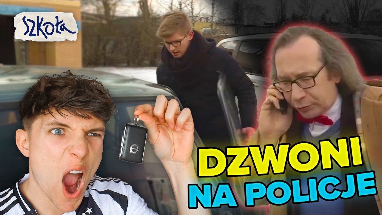 SZKOŁA *ukradł samoch&oacute;d nauczycielowi..*