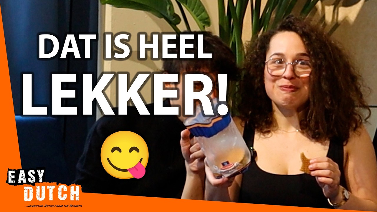 Taste Test: Foreigners Try Dutch SNACKS