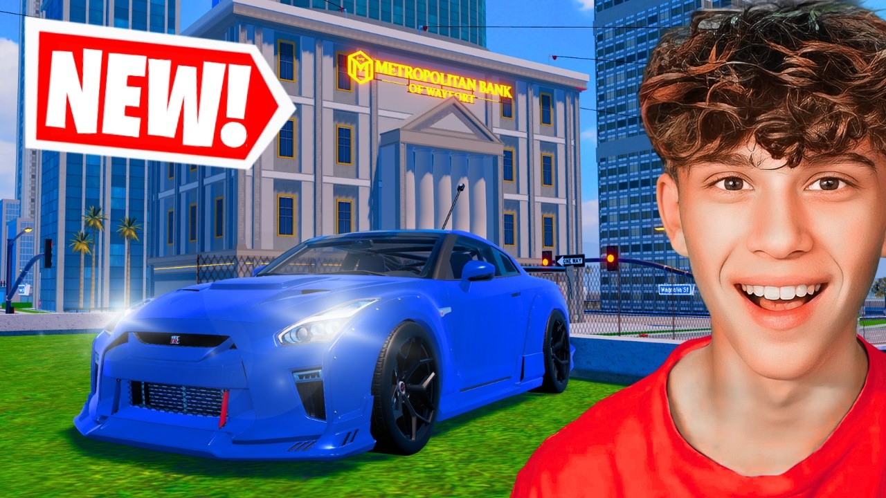 В Driving Empire вас ждут новые автомобили, наборы и ограбление банка!