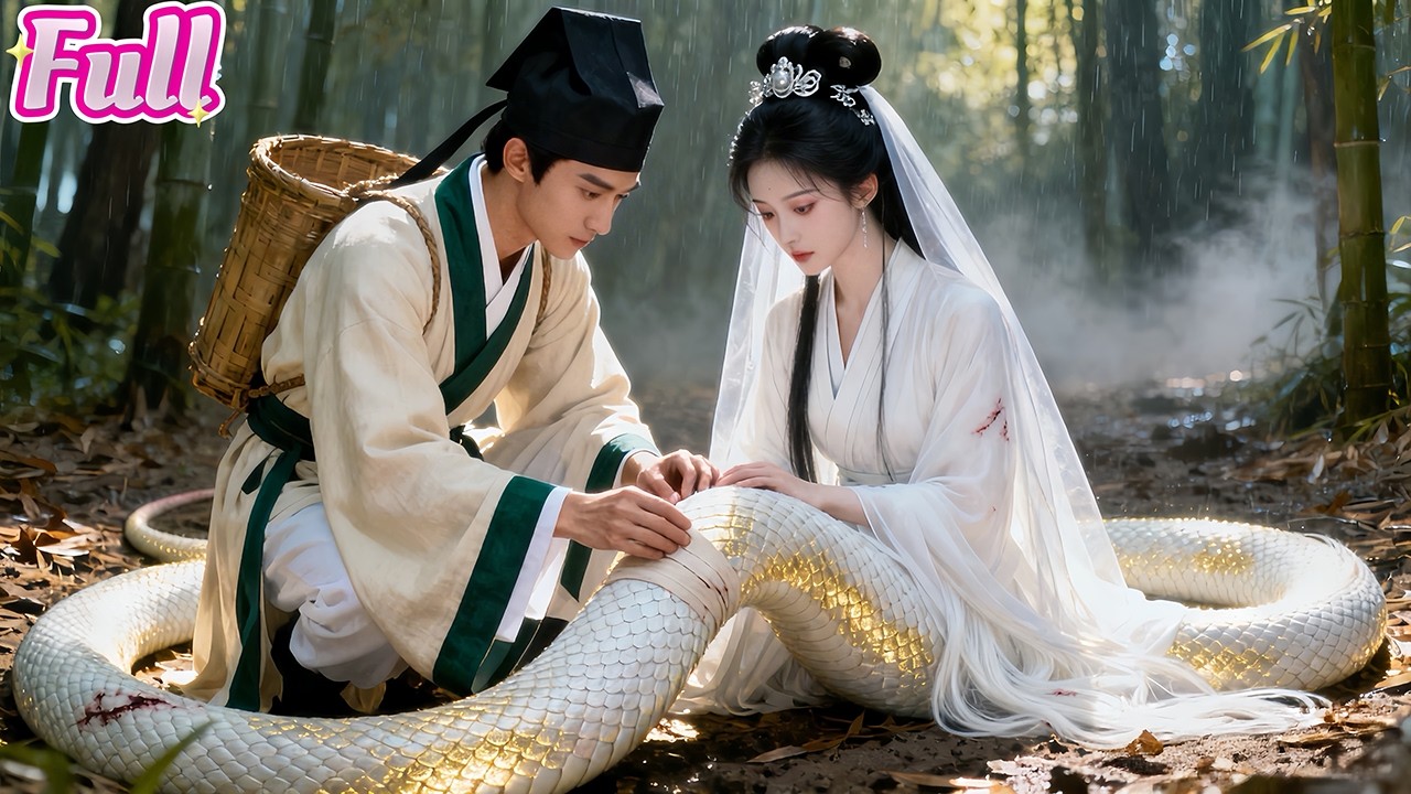 The White Serpent wed for gratitude, loved her enemy by mistake—now he kneels for mercy！#romantic