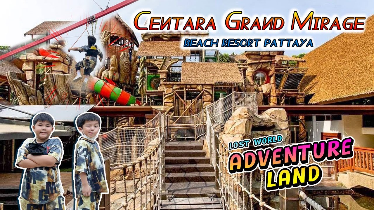 Centara Grand Mirage Beach Resort Pattaya. (6/7) / สวนสนุก ADVENTURE LAND | BM and Porsche