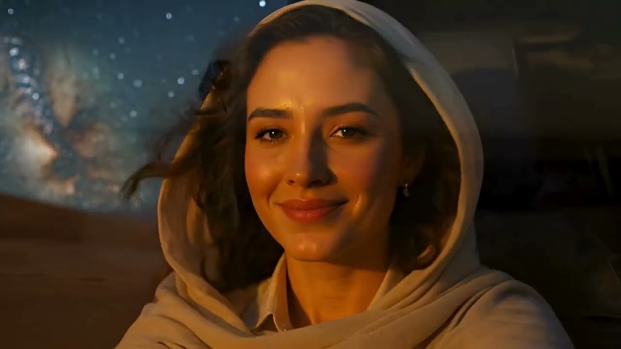 قصة ليان  والراعي في الصحراء ___قصة هادئة قبل النوم