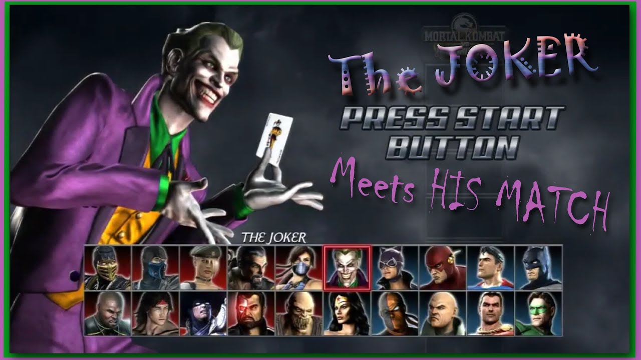 🎮🤡 The JOKER meets his MATCH (Mortal Kombat vs DC Universe)