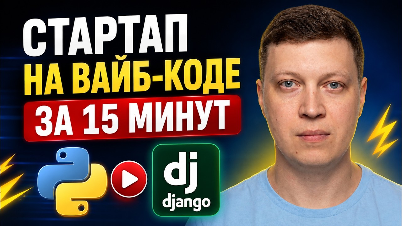 Вайб-кодинг на Python с нуля: Быстрая установка Python и Django на Windows/Mac