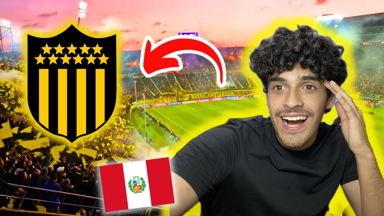 🔥 🟡⚫️ RECIBIMIENTO de PEÑAROL vs FLAMENGO🔴 2024 🔥| PERUANO REACCIÓN 🇵🇪