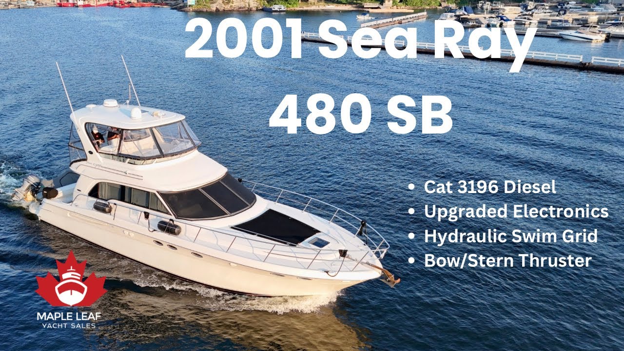 Sea Ray 480 Sedan Bridge 2001 - Walkthrough