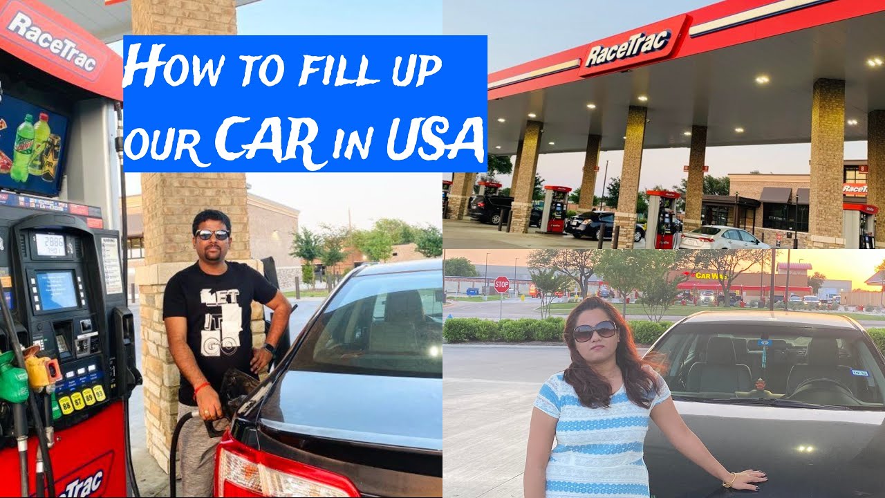 How to fill up Gas in Car at Gas Station in the United States | Refuel Car in USA | Gas Price in USA