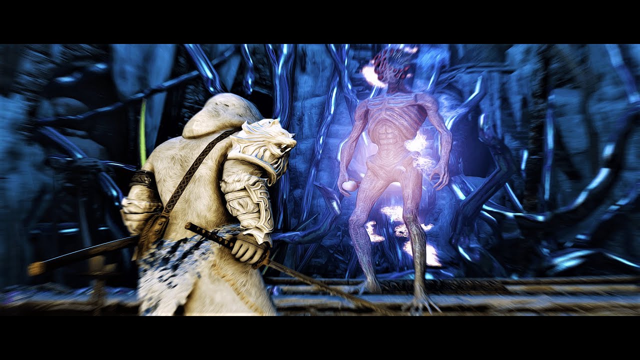 Skyrim Mod: Unslaad Boss Fight | The Gray Owl (Finale)