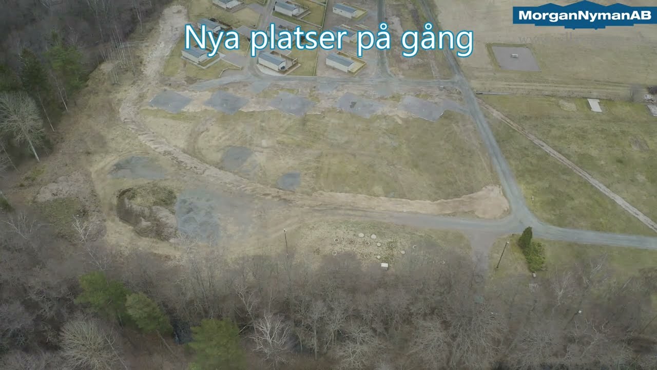 Nya platser p&aring; Breviks camping