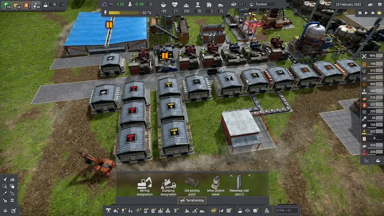 Capt Of Industry Realism Pt21:  AFK Waste Recycling ASAP ... Makin Construction Mats