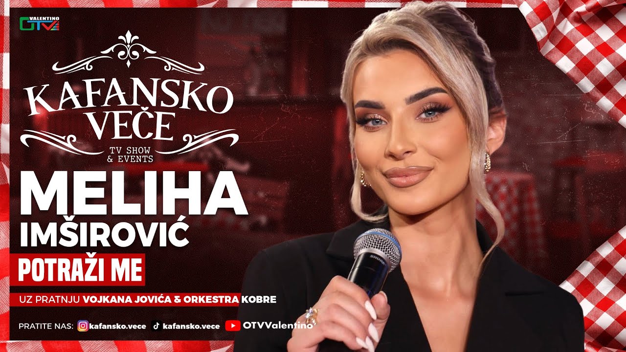 MELIHA IMSIROVIC - POTRAZI ME | UZIVO | ORK. VOJKAN JOVIC KOBRE | 2025 | KAFANSKO VECE