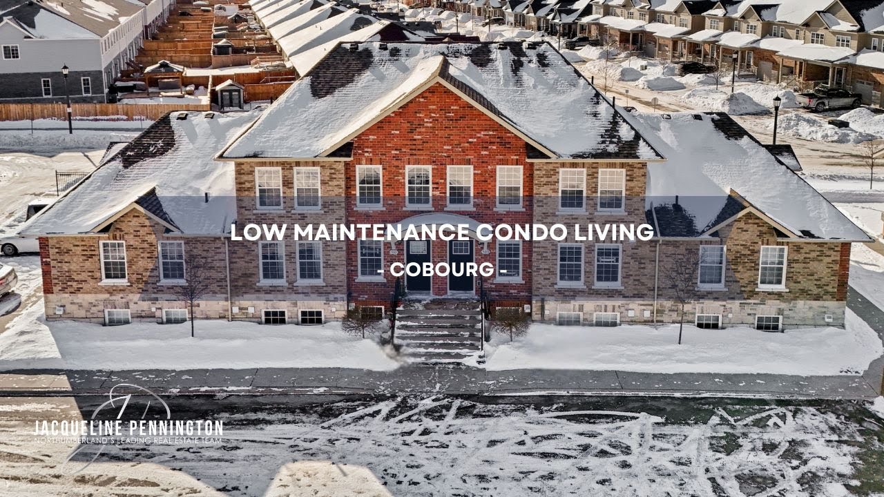 Low Maintenance Condo Living | 470 Lonsberry Dr, 509, Cobourg | Jacqueline Pennington REMAX Hallmark