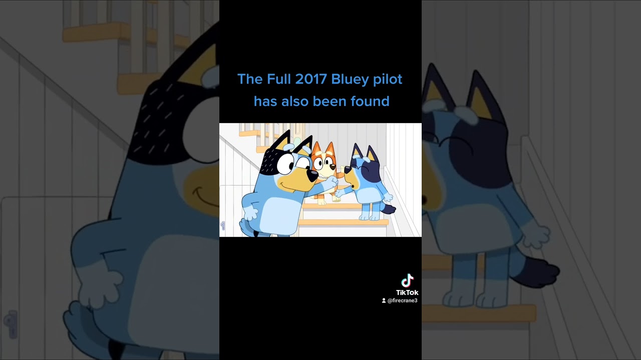 The Full 2017 pilot of bluey has been found