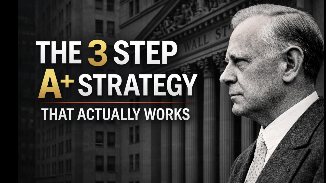The 3 Step A+ Supply and Demand Strategy That Actually Works | Jesse Livermore